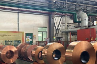 福建紫金銅業車間內。圖片來源:南方+